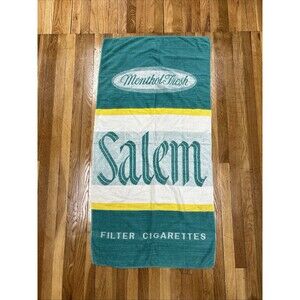 Salem Cigarettes Menthol Fresh Beach Towel Bath Towel Made By RMD 54”x28”